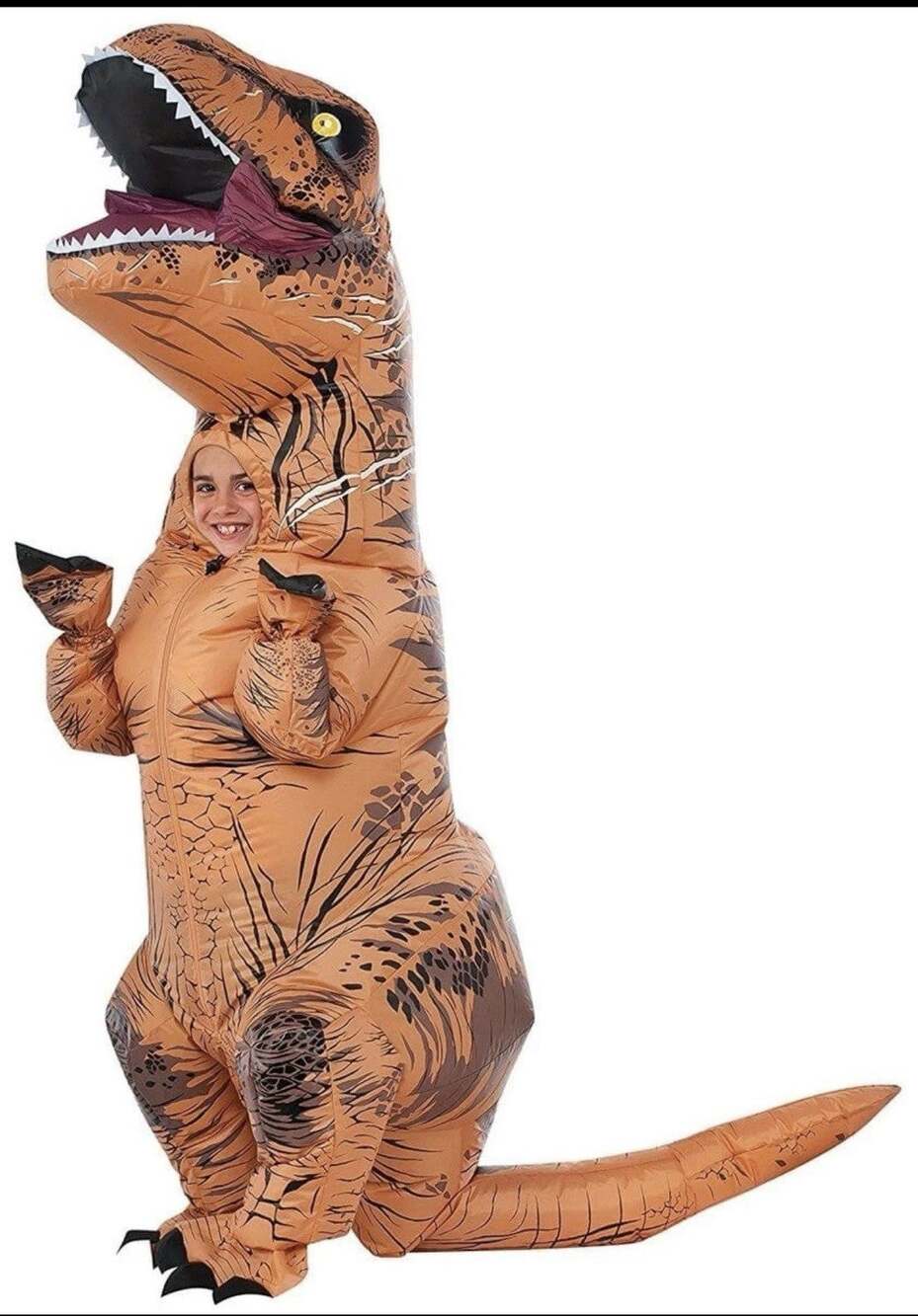 Jurassic World T-Rex Inflatable with Sound Child Costume